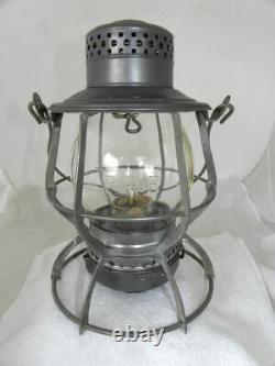 PENNSYLVANIA RAILROAD LANTERN Clear Cast PRR Lantern Globe