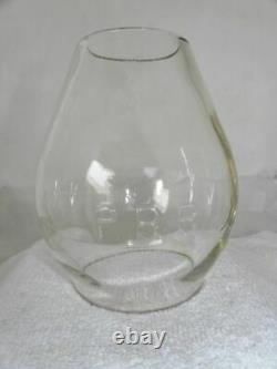 PENNSYLVANIA RAILROAD LANTERN Clear Cast PRR Lantern Globe