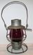 PENNSYLVANIA SYSTEM Dietz 39 Vulcan Railroad Lantern w 5 3/8 Red Cast PS Globe
