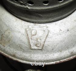 PENNSYLVANIA SYSTEM Dietz 39 Vulcan Railroad Lantern w 5 3/8 Red Cast PS Globe