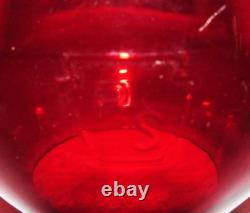 PENNSYLVANIA SYSTEM Dietz 39 Vulcan Railroad Lantern w 5 3/8 Red Cast PS Globe