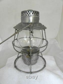 PERE MARQUETTE RAILROAD LANTERN Clear Lantern Globe