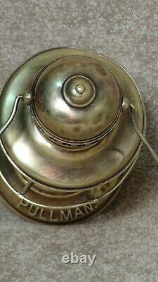 PULLMAN CONDUCTOR RAILROAD LANTERN WithP. Co. SIGNAL CLEAR GLOBE (3)