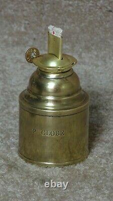 PULLMAN CONDUCTOR RAILROAD LANTERN WithP. Co. SIGNAL CLEAR GLOBE (3)