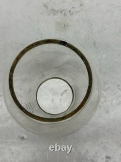 Pacific Electric Railway PE Ry Clear Etched Corning Tall Globe Railroad Lantern