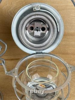 Pair (2) Vintage L & N Railroad Lantern Dressel Arlington NJ Clear Globe NICE