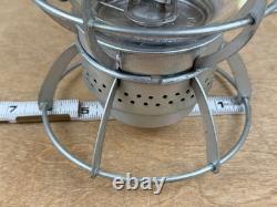 Pair (2) Vintage L & N Railroad Lantern Dressel Arlington NJ Clear Globe NICE