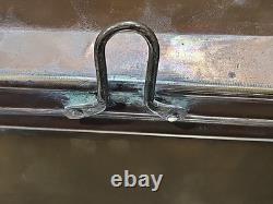 Pair Of GWR Great Western Railway Brass Carriage Wall Candle Lamps Early 20th C