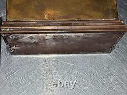 Pair Of GWR Great Western Railway Brass Carriage Wall Candle Lamps Early 20th C