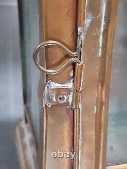 Pair Of GWR Great Western Railway Brass Carriage Wall Candle Lamps Early 20th C