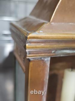 Pair Of GWR Great Western Railway Brass Carriage Wall Candle Lamps Early 20th C