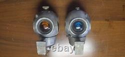 Pair Of Pyle National Railroad Marker Lamps Caboose Lights