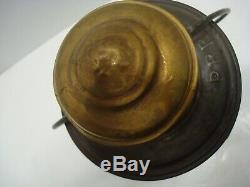Pennsylvania Railroad Kelly Brass Top Bellbottom Lantern Great Condition PRR