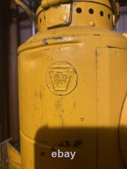 Pennsylvania Railroad Prr Pennsy Dressel Single Lens Marker Lamp Double Marked