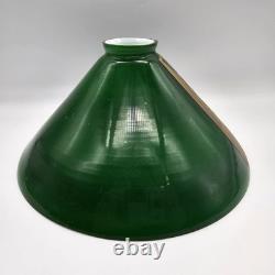 Pennsylvania Railroad Station Lamp Brass Swivel With Cone Shade