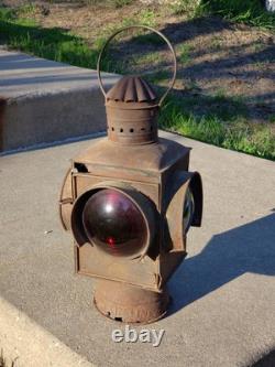 Peter Grey B&M Boston Maine Railroad Main Line Switch Lamp Lantern Signal Early