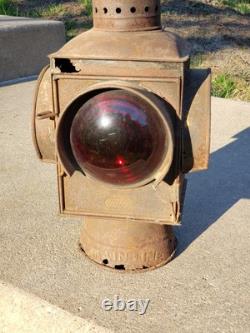 Peter Grey B&M Boston Maine Railroad Main Line Switch Lamp Lantern Signal Early