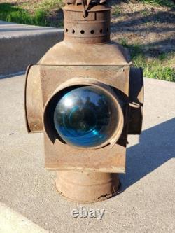 Peter Grey B&M Boston Maine Railroad Main Line Switch Lamp Lantern Signal Early
