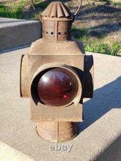 Peter Grey B&M Boston Maine Railroad Main Line Switch Lamp Lantern Signal Early