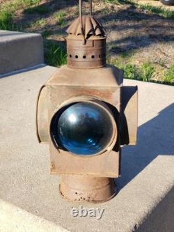 Peter Grey B&M Boston Maine Railroad Main Line Switch Lamp Lantern Signal Early