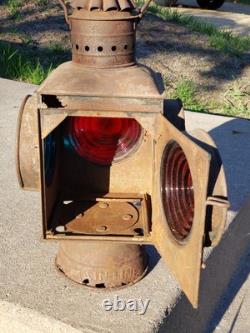 Peter Grey B&M Boston Maine Railroad Main Line Switch Lamp Lantern Signal Early