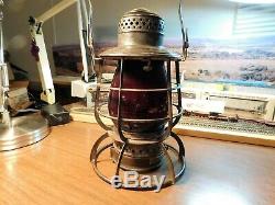 Philadelphia & Reading Railroad Lantern Rr Signal Lamp & Lantern Co P&r Rr 1886