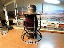 Philadelphia & Reading Railroad Lantern Rr Signal Lamp & Lantern Co P&r Rr 1886