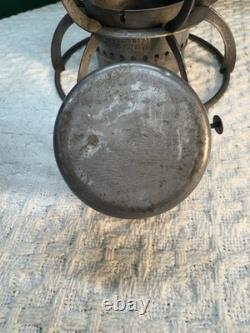 Philly & Reading Rail Way Red Cast Tall Globe