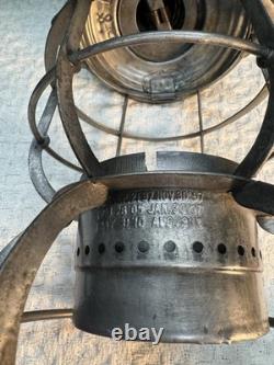 Philly & Reading Rail Way Red Cast Tall Globe