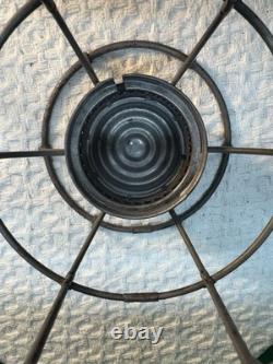Philly & Reading Rail way. Clear Cast Tall Globe. Dietz #39 Vulcan