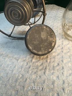 Philly & Reading Rail way. Clear Cast Tall Globe. Dietz #39 Vulcan