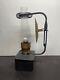 Plume & Atwood Kerosene Lamp Square Tin Font Vintage Railroad Lantern