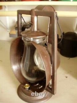 Pre-1914 Dietz Curve Handle Acme Inspector's Railroad Lantern-rare