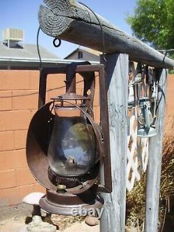 Pre-1914 Dietz Curve Handle Acme Inspector's Railroad Lantern-rare