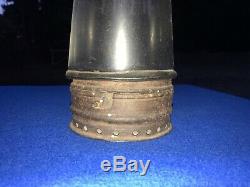 Pre Civil War Antique Clinchfield Railroad Lantern FIXED globe Whale Oil Lantern