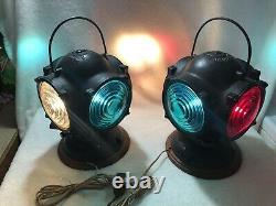 Pyle National Railroad Switchman Lamps Lights Lanterns Chicago Illinois Cl1 Xr