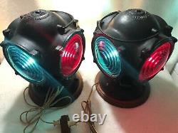 Pyle National Railroad Switchman Lamps Lights Lanterns Chicago Illinois Cl1 Xr