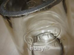 RAILROAD LANTERN DIETZ VESTA BOSTON & MAINE Nice Antique Lantern