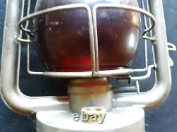 RAILROAD LANTERN, W. M. COMPANY, STANDARD LAMP with RED GLOBE, OTT-072408389