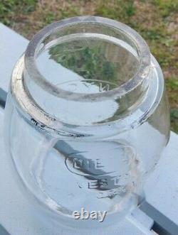RAILROAD Lantern Dietz Vesta CX Glass Globe NYCS pat Dates on Lid