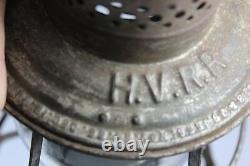 RARE 1897 HOCKING VALLEY RAILROAD Lantern Nov. 30, 1897 Pat. Stamp