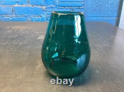 RARE ADLAKE E. A KINSEY CO. RAILROAD LANTERN WithGREEN GLOBE & BRASS MACHINE PLATE