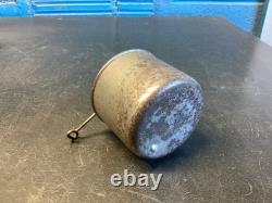 RARE ADLAKE E. A KINSEY CO. RAILROAD LANTERN WithGREEN GLOBE & BRASS MACHINE PLATE