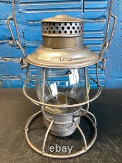 RARE ADLAKE UNITED ELECTRIC RAILWAYS Co(UER Co)RAILROAD LANTERN WithUNMARKED GLOBE