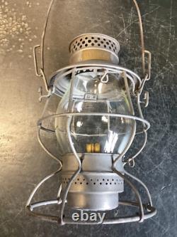 RARE ADLAKE UNITED ELECTRIC RAILWAYS Co(UER Co)RAILROAD LANTERN WithUNMARKED GLOBE