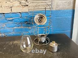 RARE ADLAKE UNITED ELECTRIC RAILWAYS Co(UER Co)RAILROAD LANTERN WithUNMARKED GLOBE