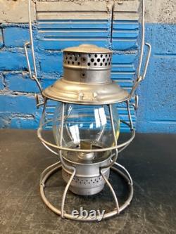 RARE ADLAKE UNITED ELECTRIC RAILWAYS Co(UER Co)RAILROAD LANTERN WithUNMARKED GLOBE