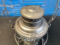 RARE ADLAKE UNITED ELECTRIC RAILWAYS Co(UER Co)RAILROAD LANTERN WithUNMARKED GLOBE