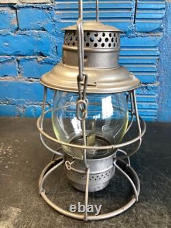 RARE ADLAKE UNITED ELECTRIC RAILWAYS Co(UER Co)RAILROAD LANTERN WithUNMARKED GLOBE