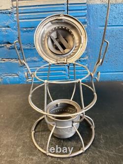 RARE ADLAKE UNITED ELECTRIC RAILWAYS Co(UER Co)RAILROAD LANTERN WithUNMARKED GLOBE